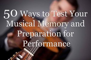 50 ways to test your musical memory