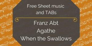 When Swallows Free Guitar PDF