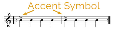 accents symbols 