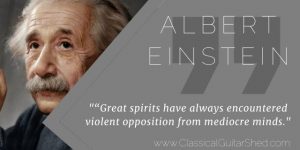 Albert Einstein Companions Guitar