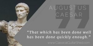 caesar hurry slowly guitar