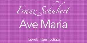 ave maria schubert classical guitar