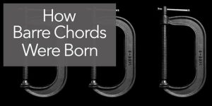 barre chords guitar formula