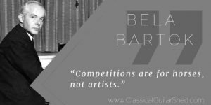 Bela Bartok Guitar Competition