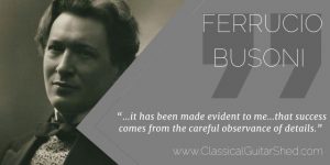 ferrucio busoni details guitar