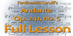 carulli andante 241