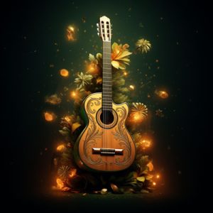 holiday music guitar