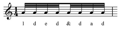 count 32nd notes