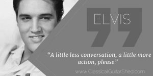 Elvis Practice Guitar