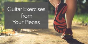 Create exercises from pieces of music
