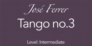 ferrer tango #3 classical guitar