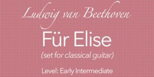 Fur Elise for Guitar