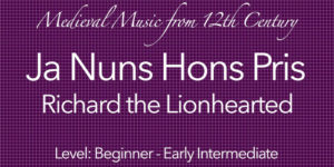 richard the lionheart classical guitar ja nuns hons pris