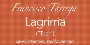 Lagrima Learn Play Gutiar