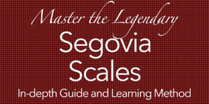 how to play segovia scales