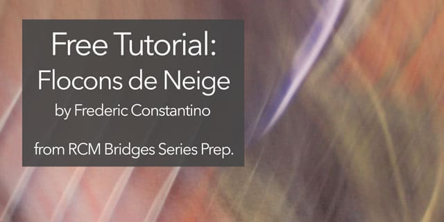 Featured image for “Learn to Play Flocons de Neige from RCM Bridges Preparatory Level on Classical Guitar”