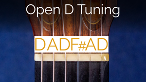 Open D Tuning Guitar
