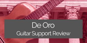 De Oro guitar support review