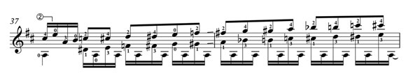 chromatic half steps