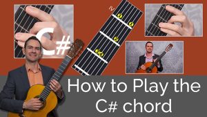 C Sharp Guitar Chord Lesson