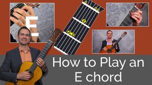 E Chord Guitar Tutorial