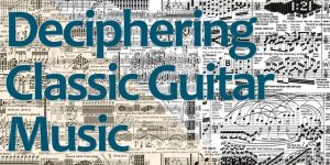 interpret classic guitar music