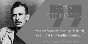 John Steinbeck Beauty Guitar