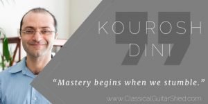 kourosh dini stumbling mastery quote