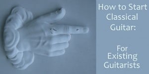 learning classical guitar