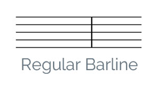 barline measure in music