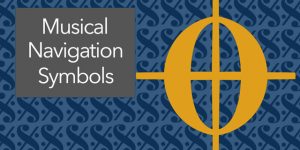 musical navigation symbols