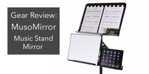 musomirror music stand guitar mirror