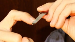 classical guitar nail shape