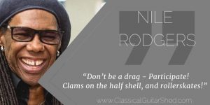 Nile Rodgers Practice Guitar