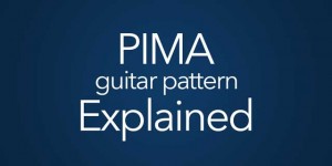 pima guitar fingerpicking arpeggio pattern