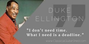 Duke Ellington time guitar