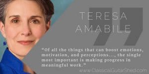 Teresa Amabile motivation guitar