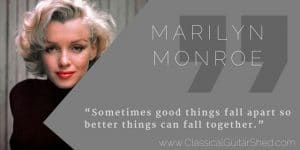 marilyn monroe guitar great