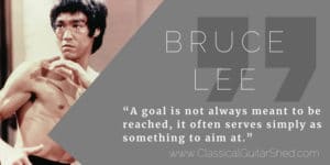 Bruce Lee guitar practice