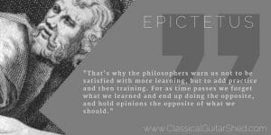 Epictetus guitar basics