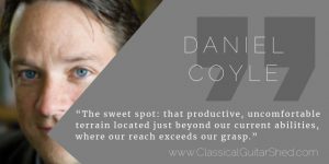 daniel coyle guitar practice