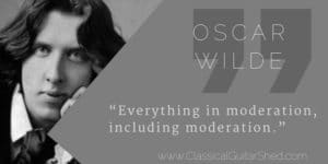oscar wilde guitar quote