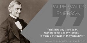 Ralph Waldo Emerson Embrace Guitar