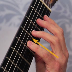 classical guitar dexterity stretch exercise