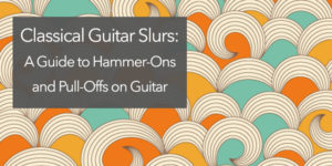 classical guitar slur