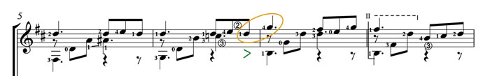 Barrios musical phrasing 