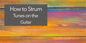 classical guitar strum