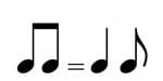 swing time eighth notes