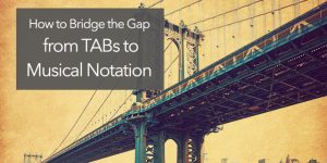 how to read music notation tabs guitar