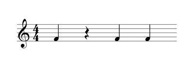musical rests